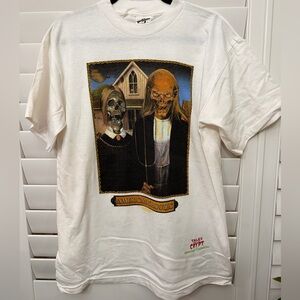 Cronies Tales from the Crypt White Graphic T-Shirt
